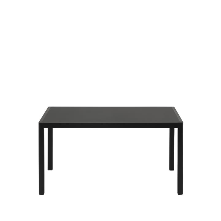 Workshop dining table - Black linoleum-Black 140x92 cm - Muuto
