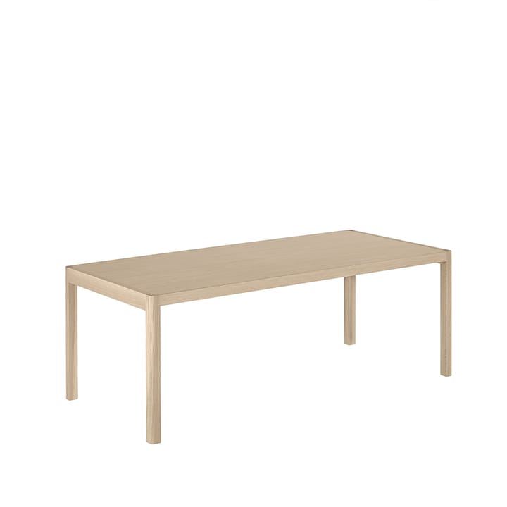 Workshop dining table - Oak veener-Oak 200x92 cm - Muuto