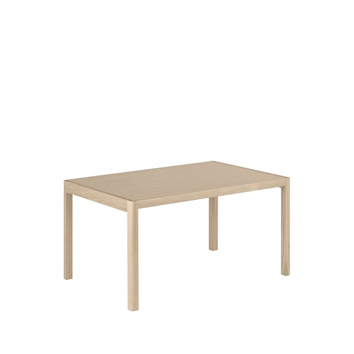 Workshop dining table - Oak veneer-Oak 140x92 cm - Muuto