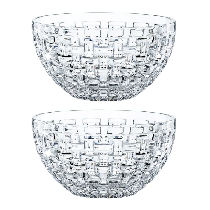 Bossa Nova bowl 15 cm 2-pack - clear - Nachtmann