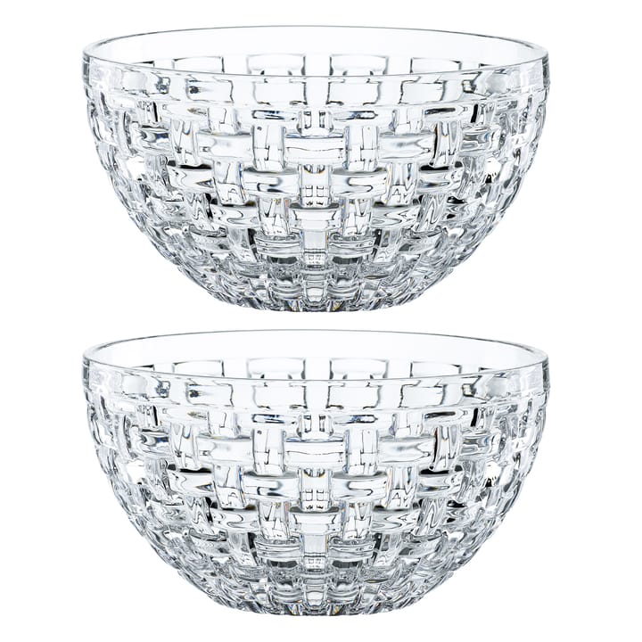 Bossa Nova bowl 18 cm 2-pack - clear - Nachtmann