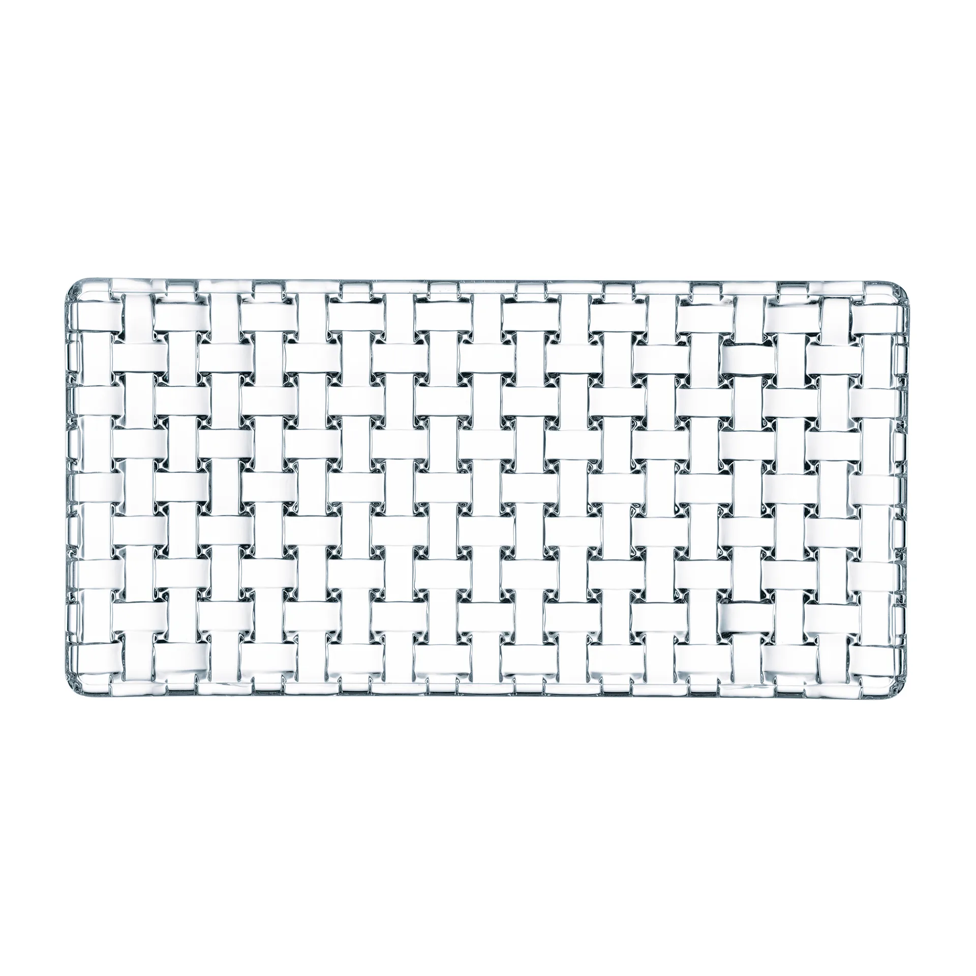 Bossa Nova plate 14x28 cm, clear Nachtmann