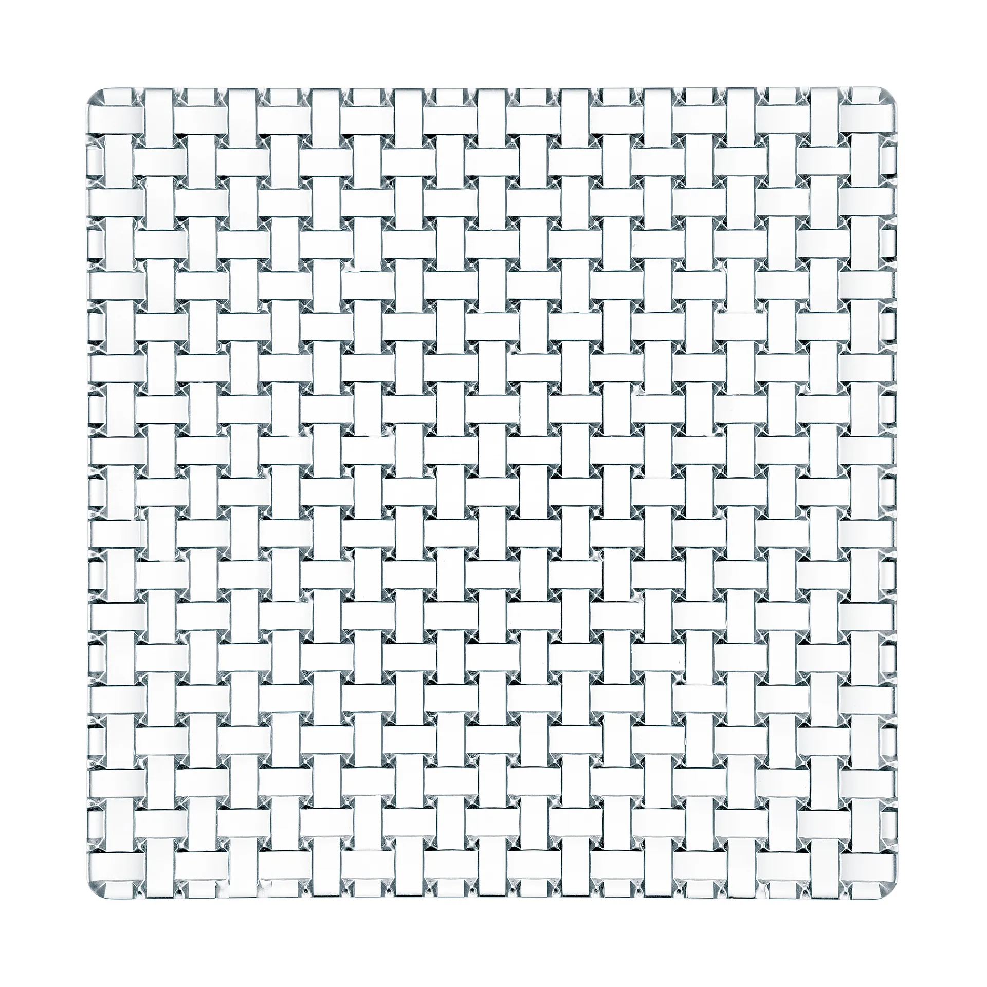 Bossa Nova plate 28x28 cm, clear Nachtmann
