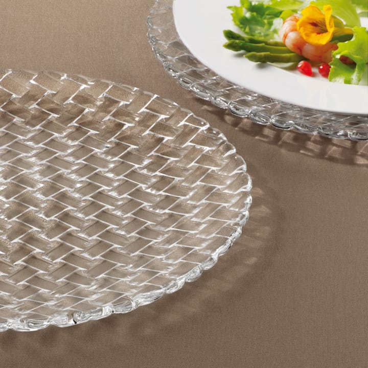 Bossa Nova plate 32 cm 2-pack - clear - Nachtmann