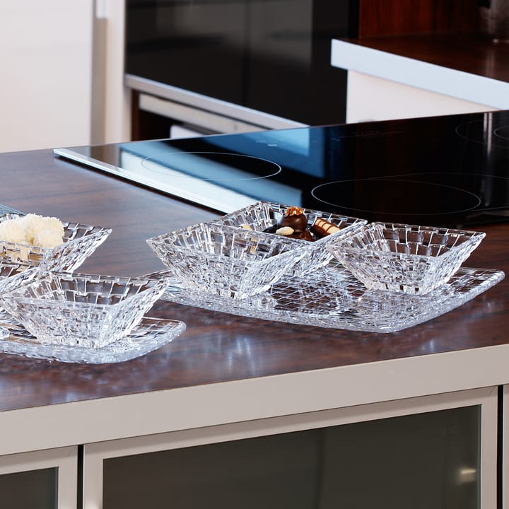 Bossa Nova serving set 5 pieces - clear - Nachtmann