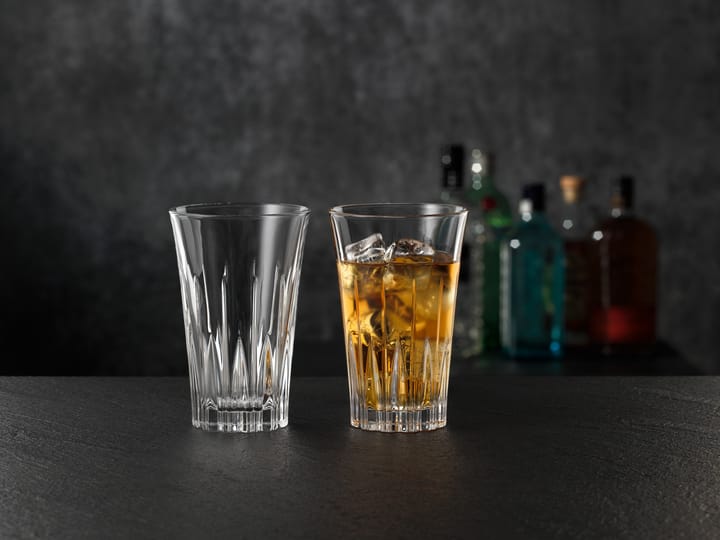Classix decor A long drink glass 40.5 cl 2-pack - Clear - Nachtmann