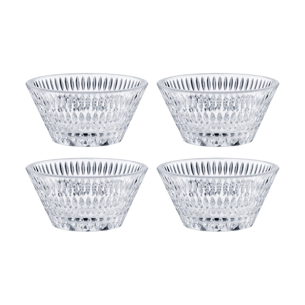 Nachtmann Ethno bowl Ø11 cm 4-pack Clear