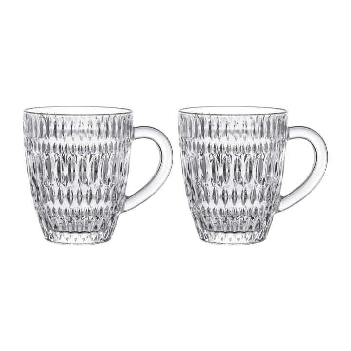 Ethno mug 39.2 cl 2-pack - Clear - Nachtmann