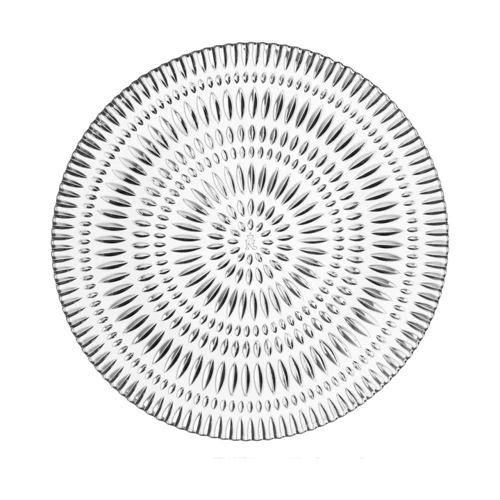 Ethno plate - 2-pack, crystal glass, Ø23 cm - Nachtmann