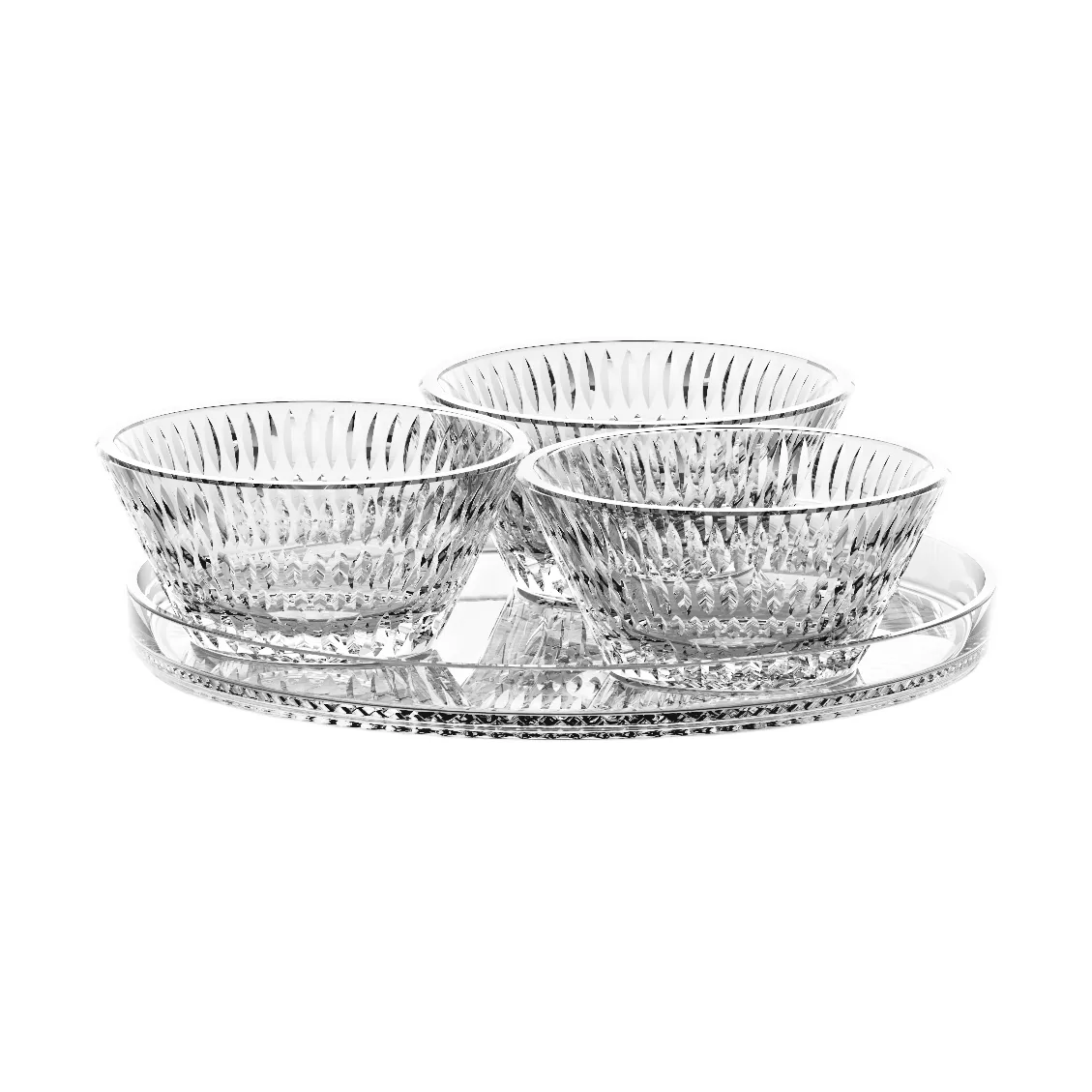 Ethno serving set, Crystal glasses, 4 pieces Nachtmann