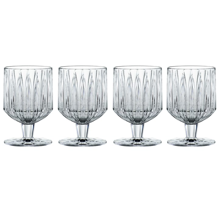 Jules glass with stem 4-pack - Clear - Nachtmann