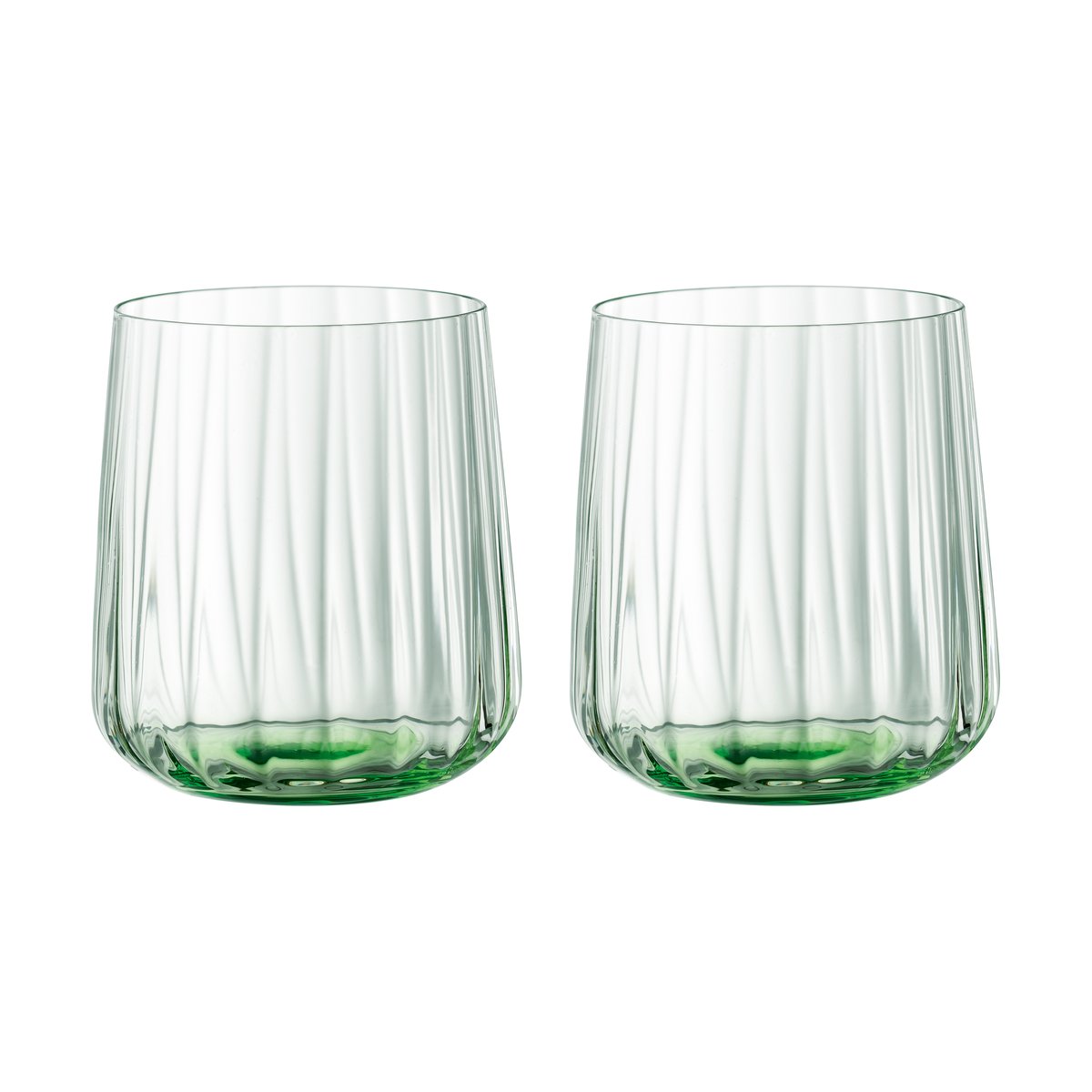 Nachtmann LifeStyle tumbler 34 cl 2-pack Leaf | Scandinavian Design | Drinking glasses & tumblers | Green