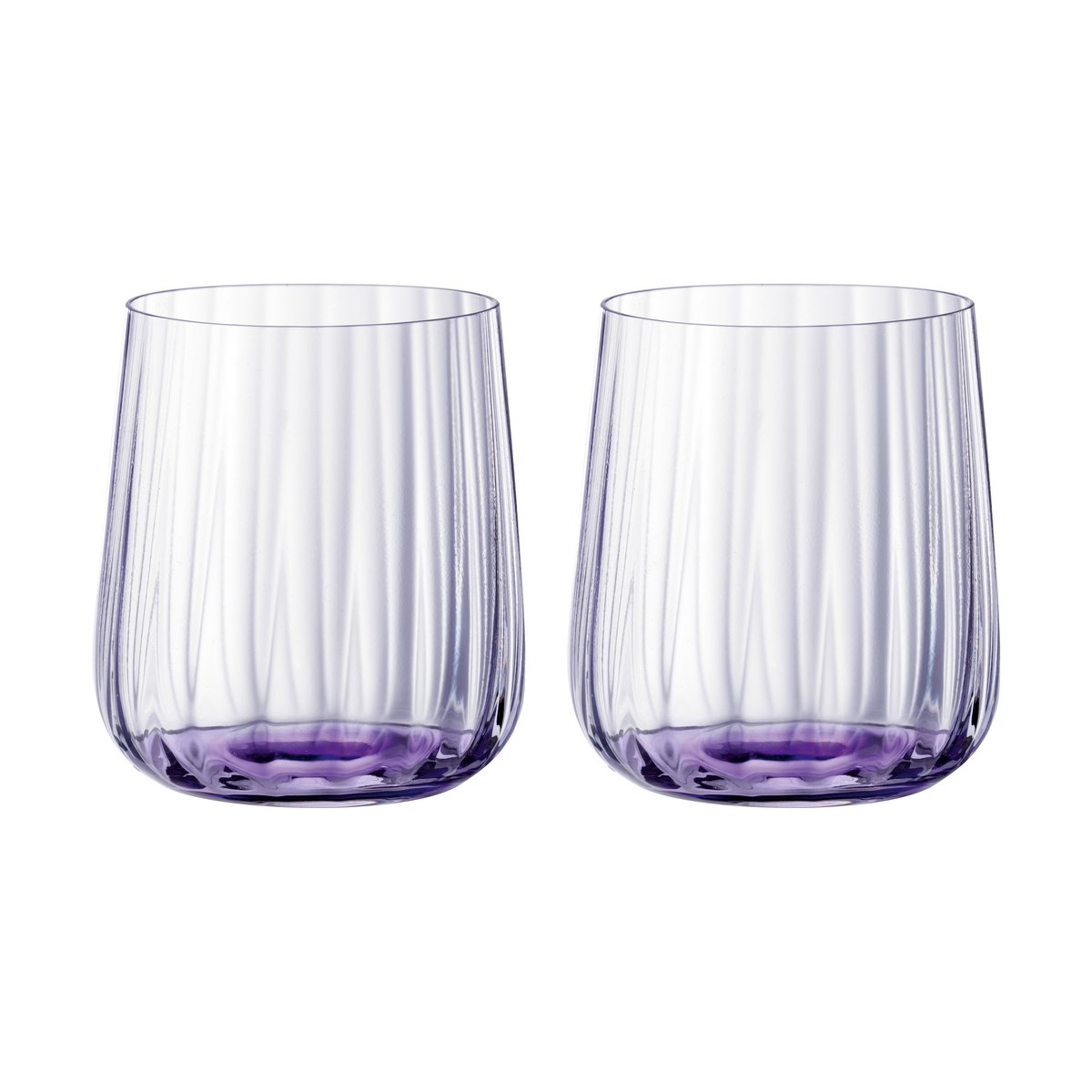 Nachtmann LifeStyle tumbler 34 cl 2-pack Lilac | Scandinavian Design | Drinking glasses & tumblers | Purple