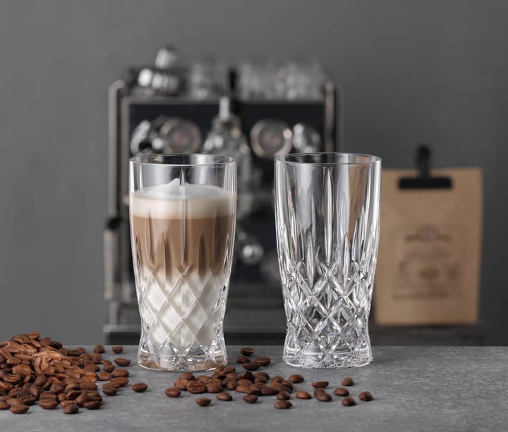 Noblesse Barista Latte glass 35 cl 2-pack - Clear - Nachtmann