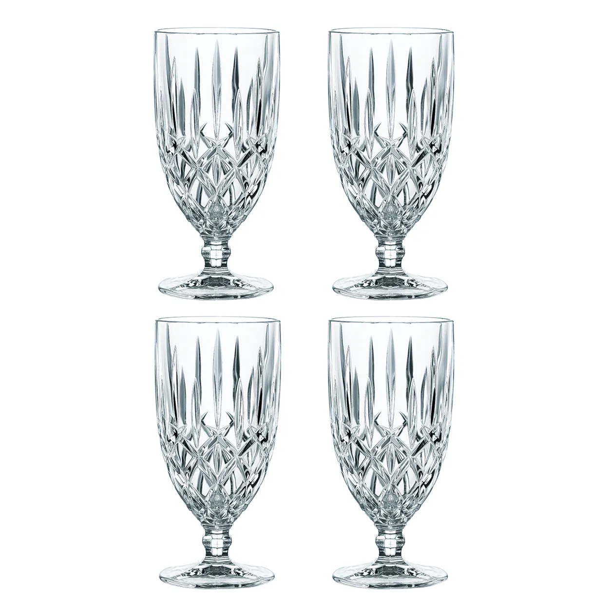 Nachtmann Noblesse beer glass 42,5 cl 4-pack clear | Scandinavian Design | Beer glasses | Transparent