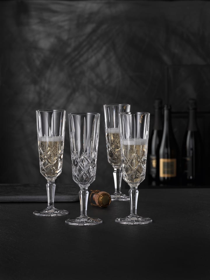 Noblesse champagne glass 15.5 cl 4-pack - Clear - Nachtmann