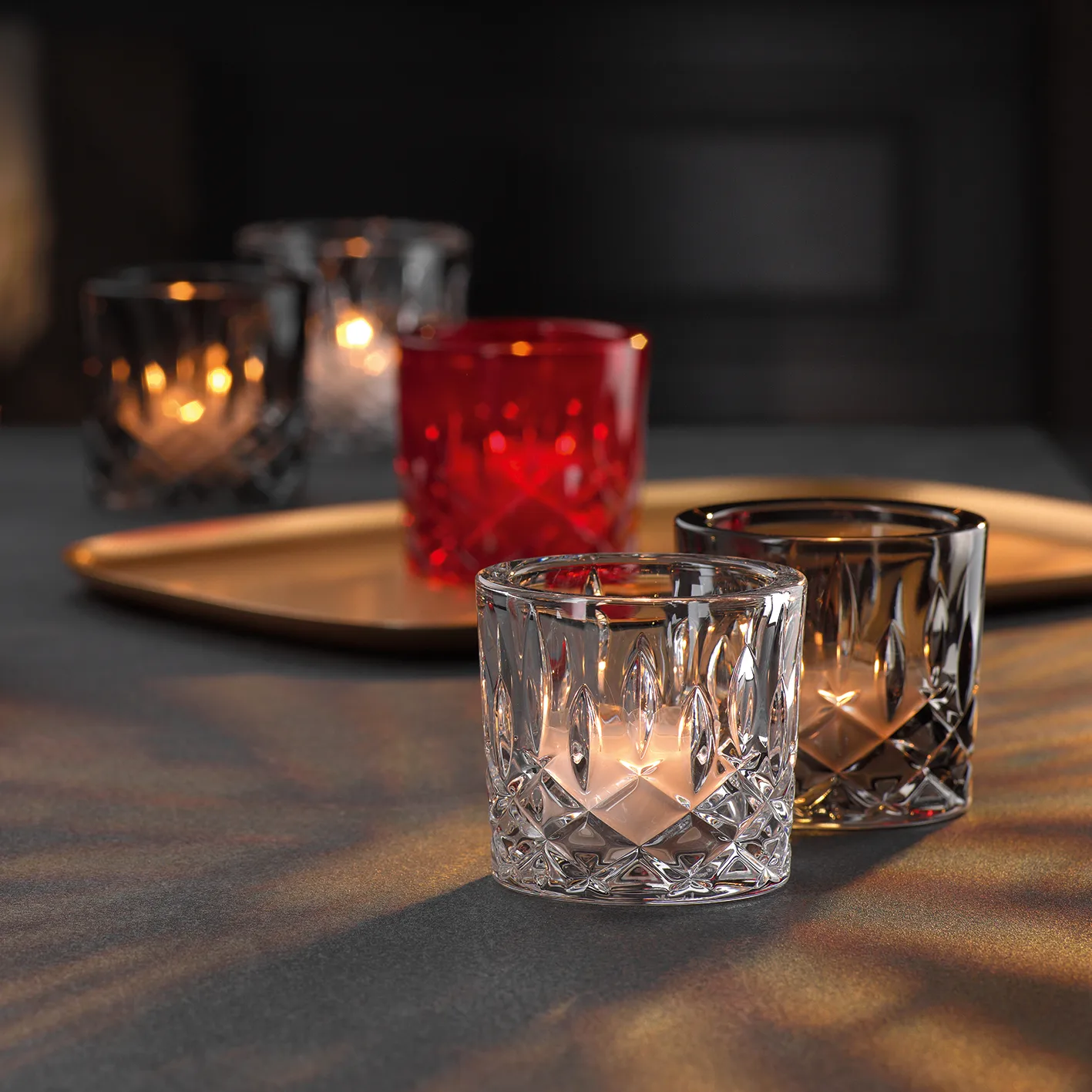 Noblesse lantern, smoke Nachtmann