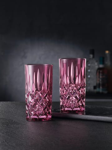 Noblesse Longdrink glass 39.5 cl 2-pack - Berry - Nachtmann