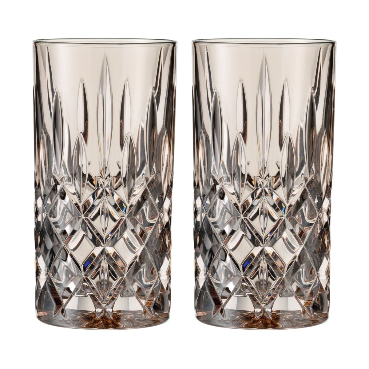 Nachtmann Noblesse Longdrink glass 39.5 cl 2-pack Taupe