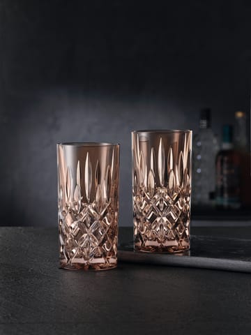 Noblesse Longdrink glass 39.5 cl 2-pack - Tobacco - Nachtmann