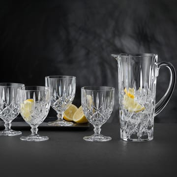 Noblesse set pot and 4 st glass - clear - Nachtmann