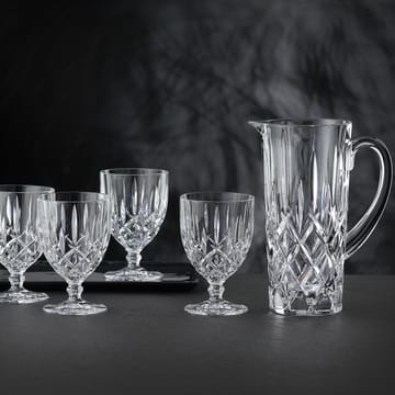 Noblesse set pot and 4 st glass - clear - Nachtmann