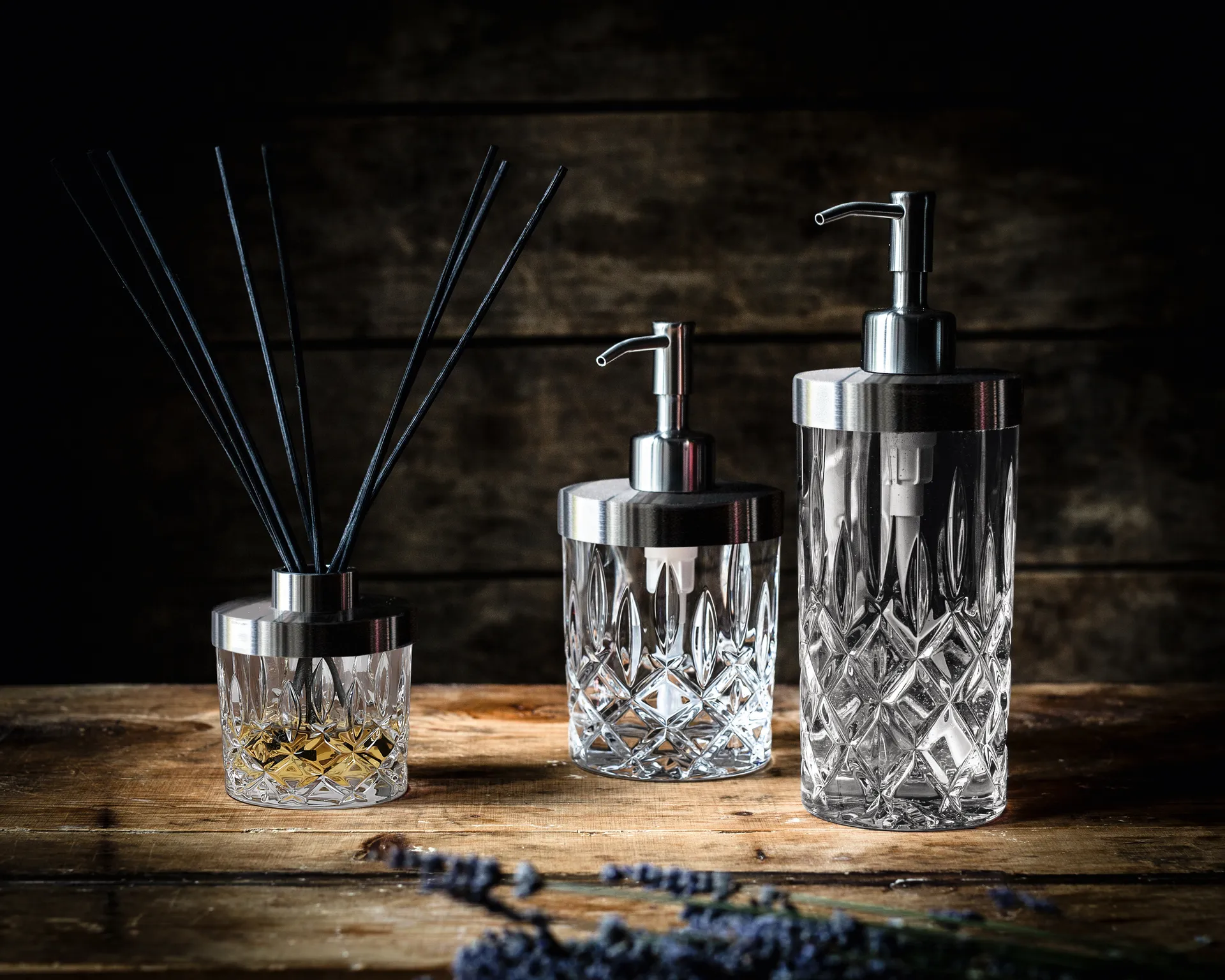 Noblesse soap dispenser 16.5 cm, Clear Nachtmann