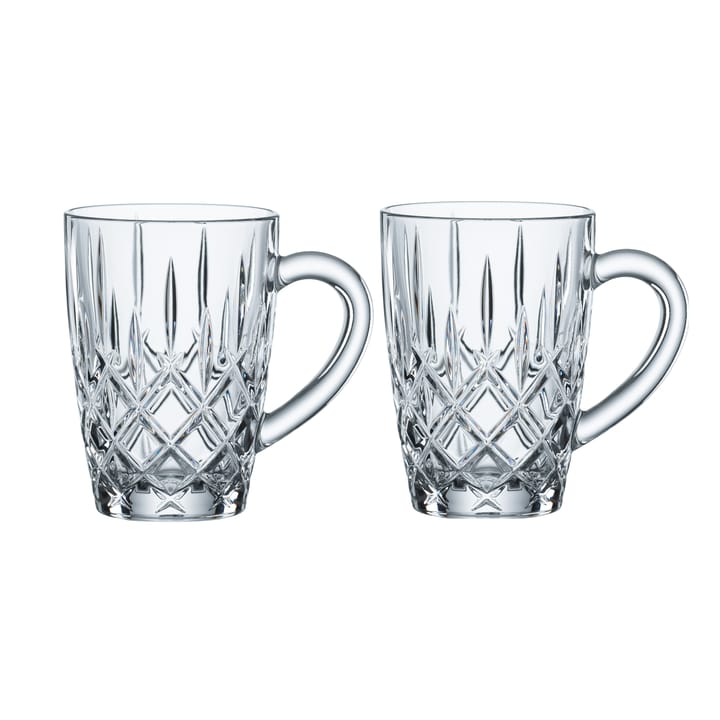 Noblesse tea mug 35 cl 2-pack - Clear - Nachtmann