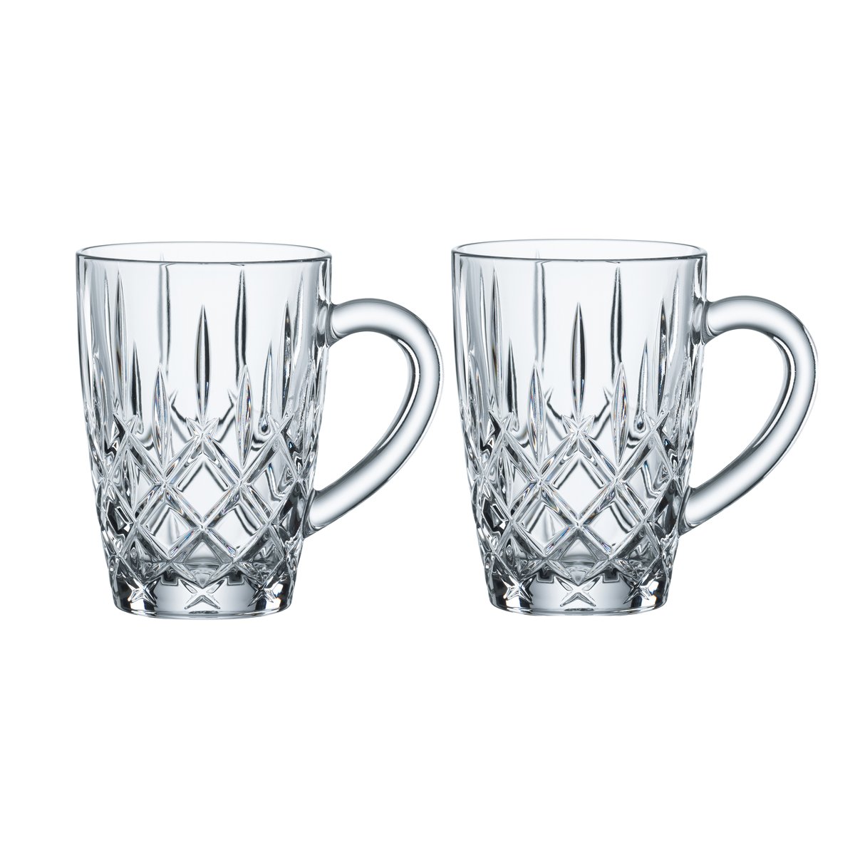 Nachtmann Noblesse tea mug 35 cl 2-pack Clear | Scandinavian Design | Teacups | Transparent