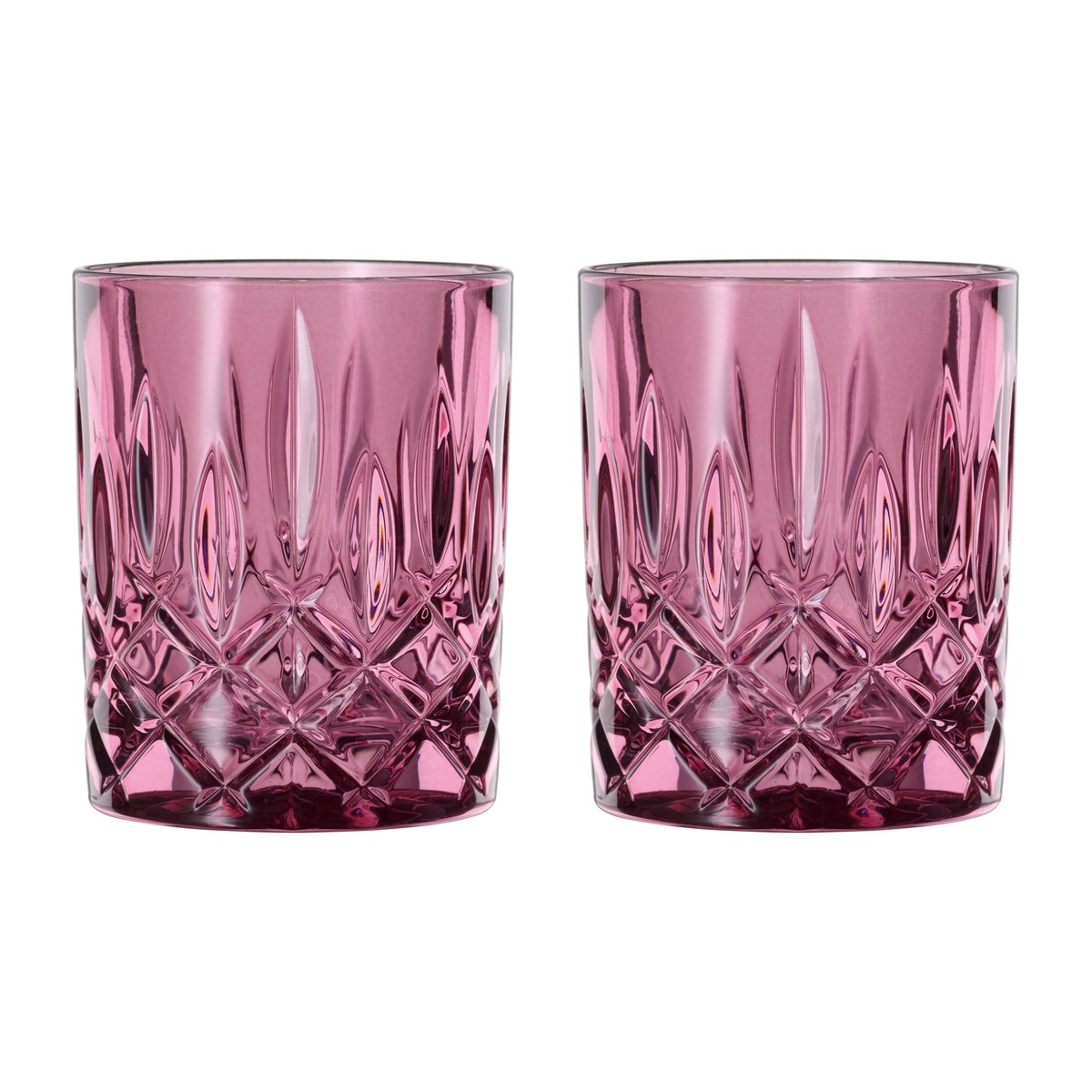 Nachtmann Noblesse tumbler 29.5 cl 2-pack Berry | Scandinavian Design | Drinking glasses & tumblers | Transparent
