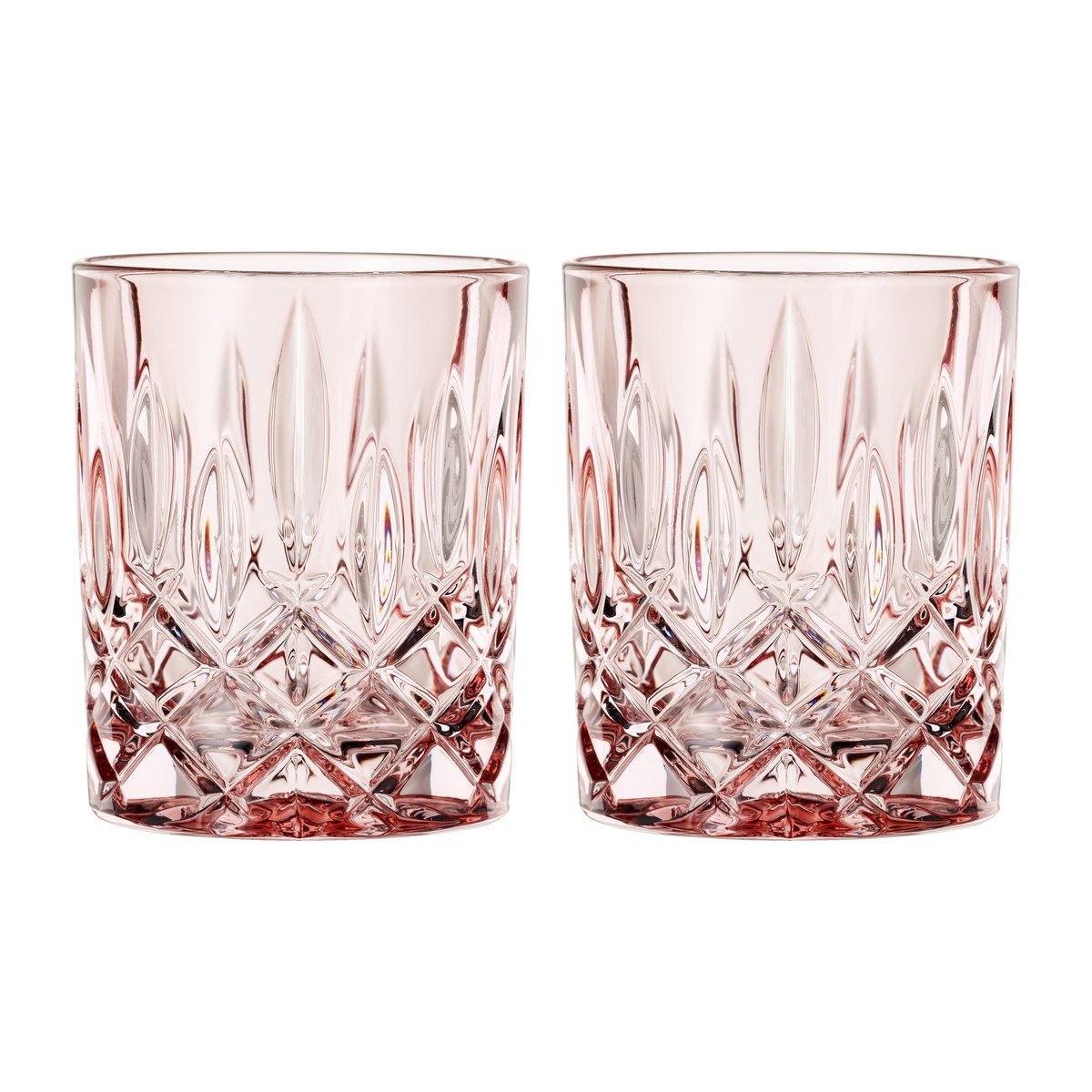 Nachtmann Noblesse tumbler 29.5 cl 2-pack Rosé | Scandinavian Design | Drinking glasses & tumblers | Pink