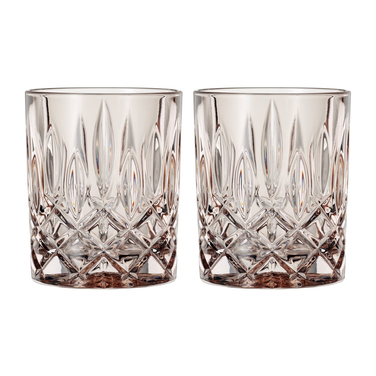 Nachtmann Noblesse tumbler 29.5 cl 2-pack Taupe | Scandinavian Design | Drinking glasses & tumblers | Brown