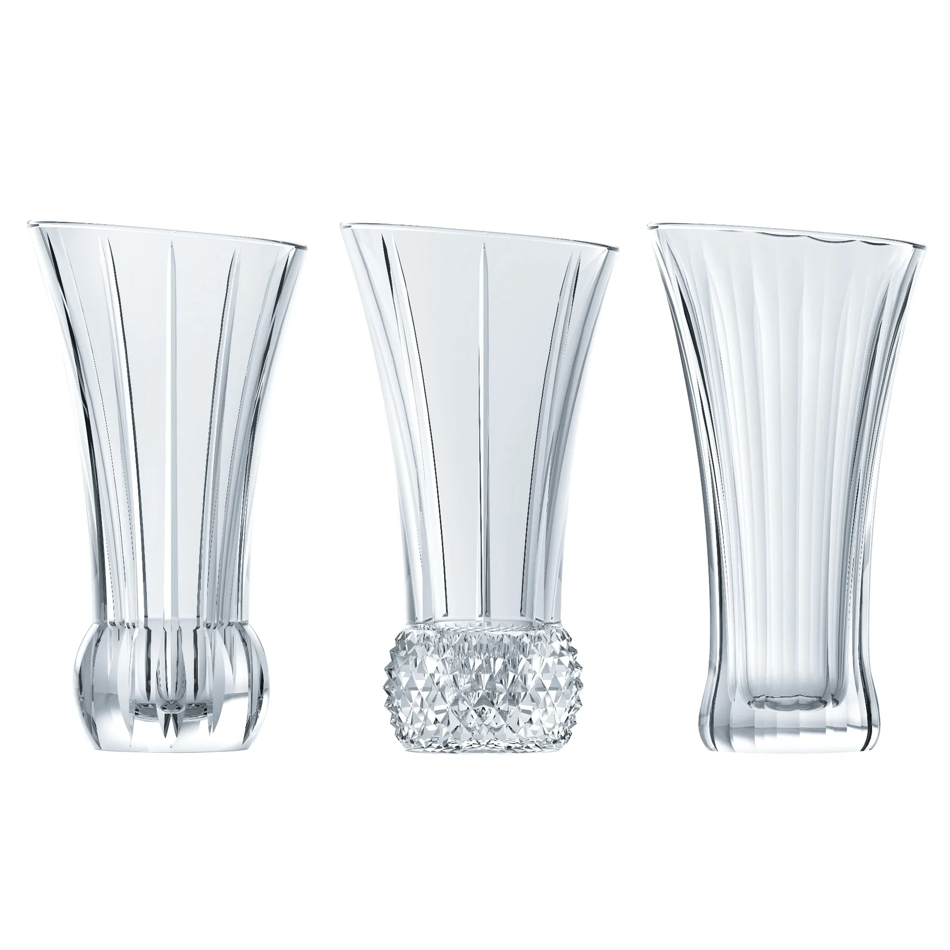 Spring vase 3-pack, clear Nachtmann