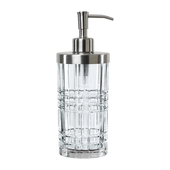 Square soap dispenser 21.5 cm, Clear Nachtmann