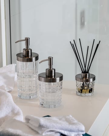 Square soap dispenser 21.5 cm - Clear - Nachtmann