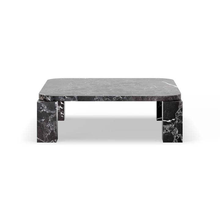 Atlas coffee table 82x82 cm - Costa Black marble - New Works