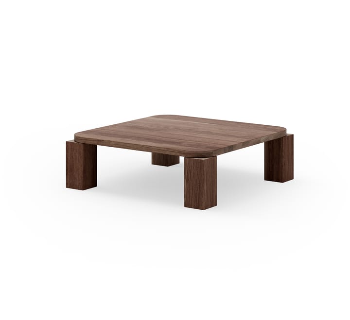 Atlas coffee table 82x82 cm - Smoked Oak - New Works