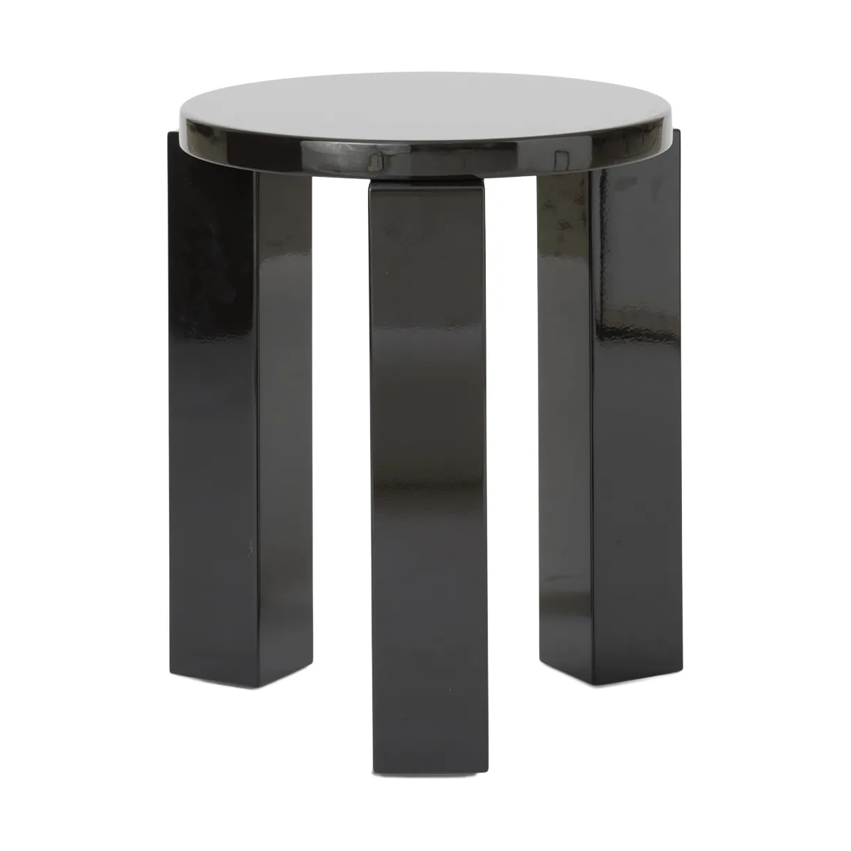 Atlas round stool, Espresso, Ø36x44 cm New Works