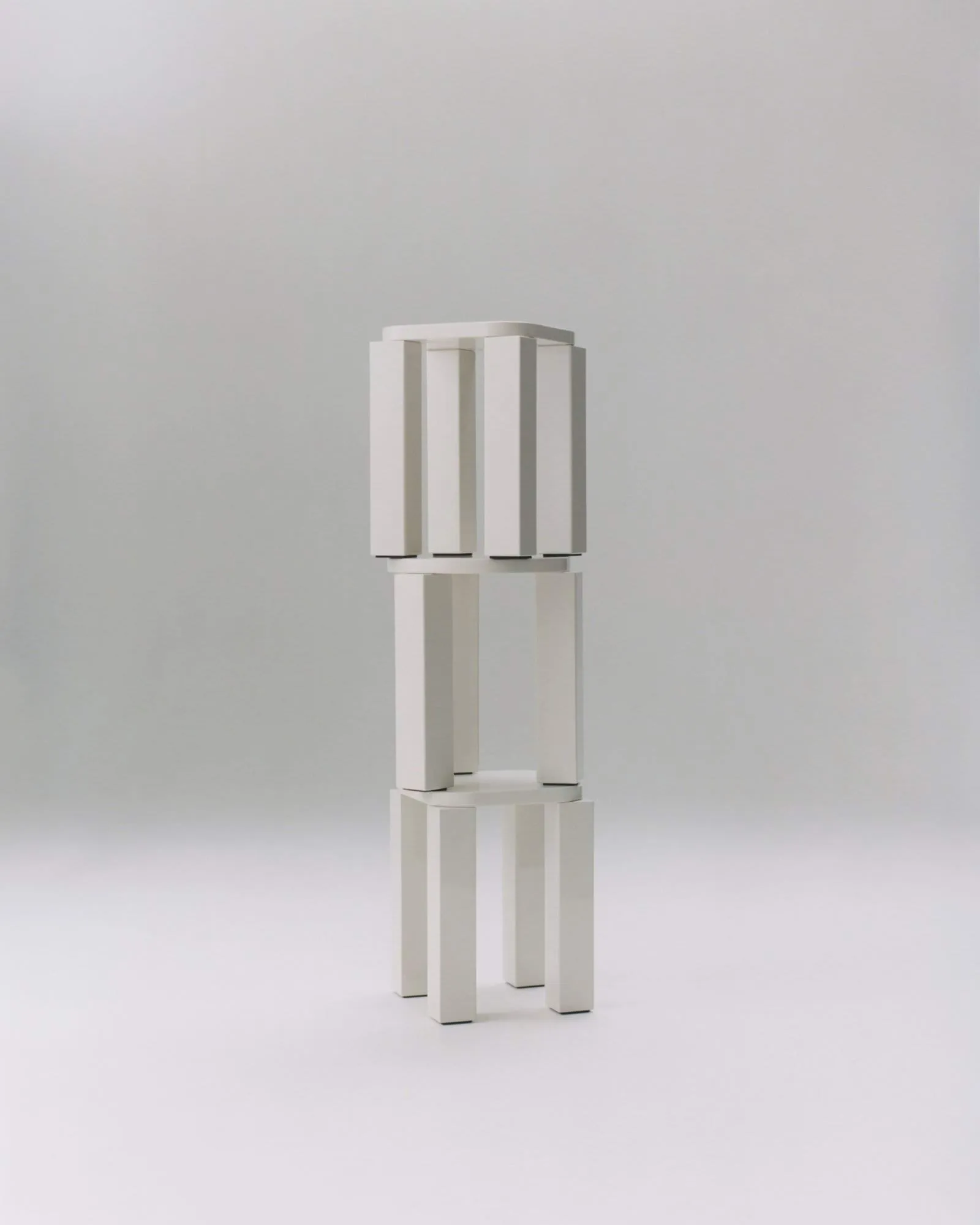 Atlas stool, Cream New Works