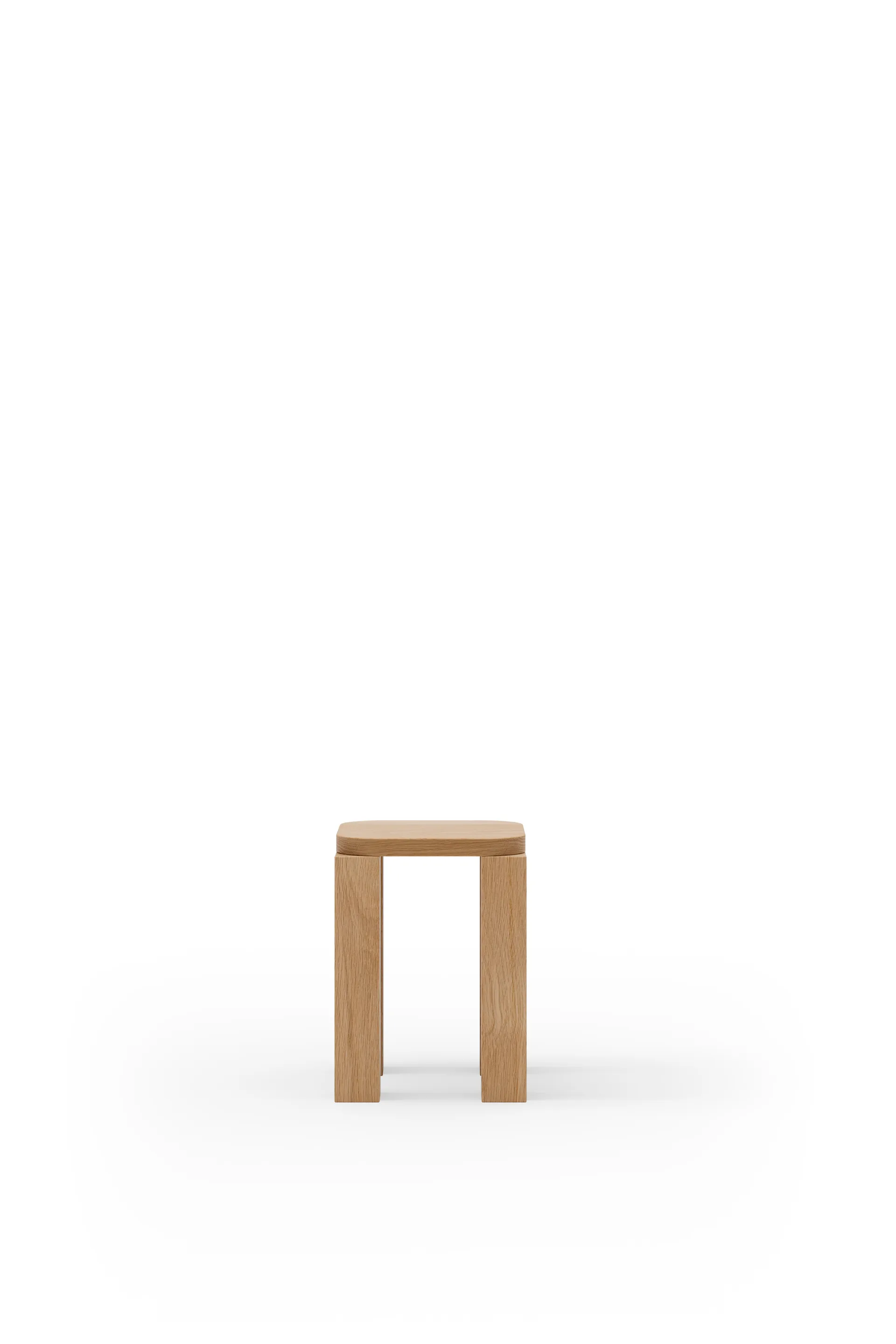 Atlas stool, Natural Oak New Works