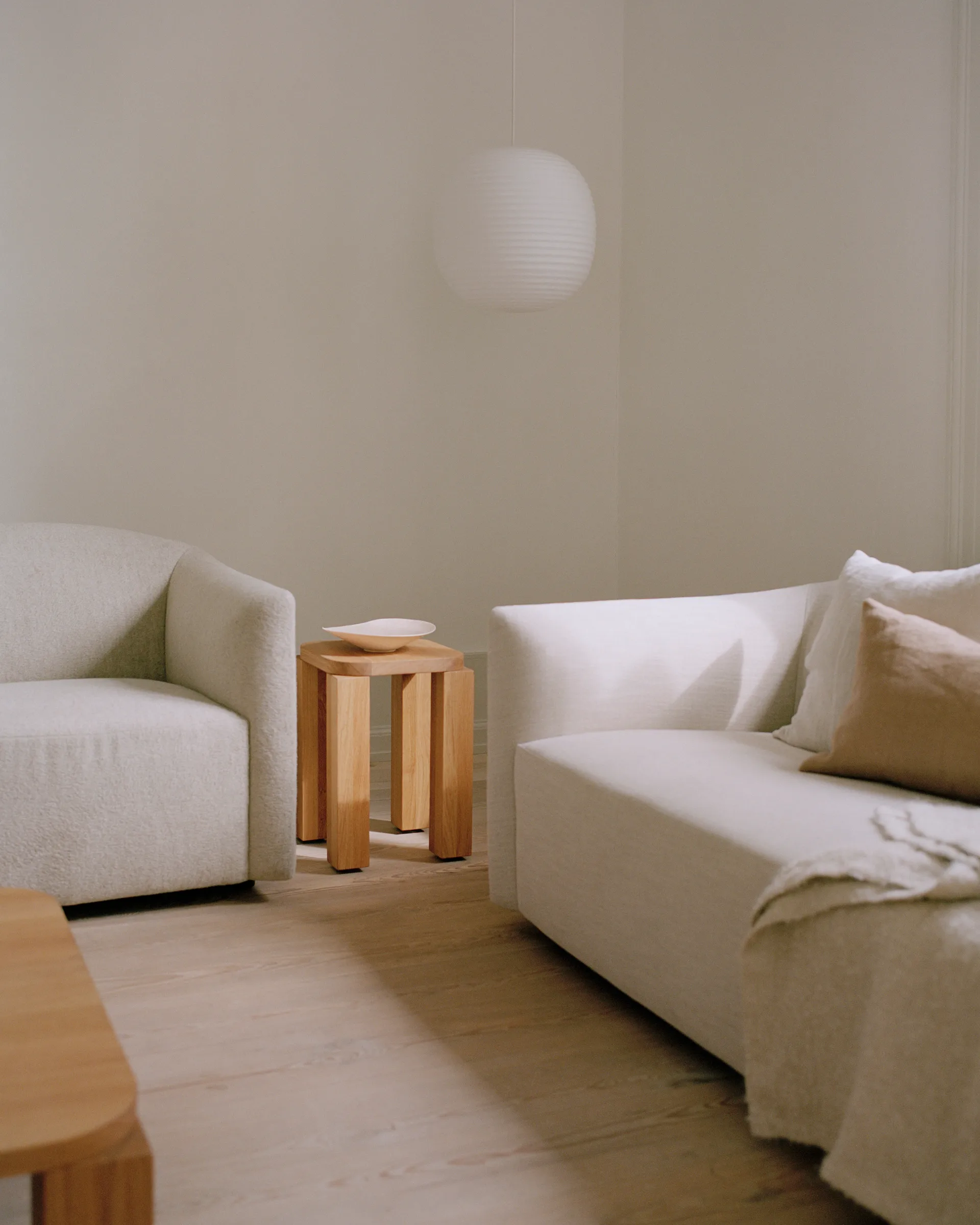 Atlas stool, Natural Oak New Works