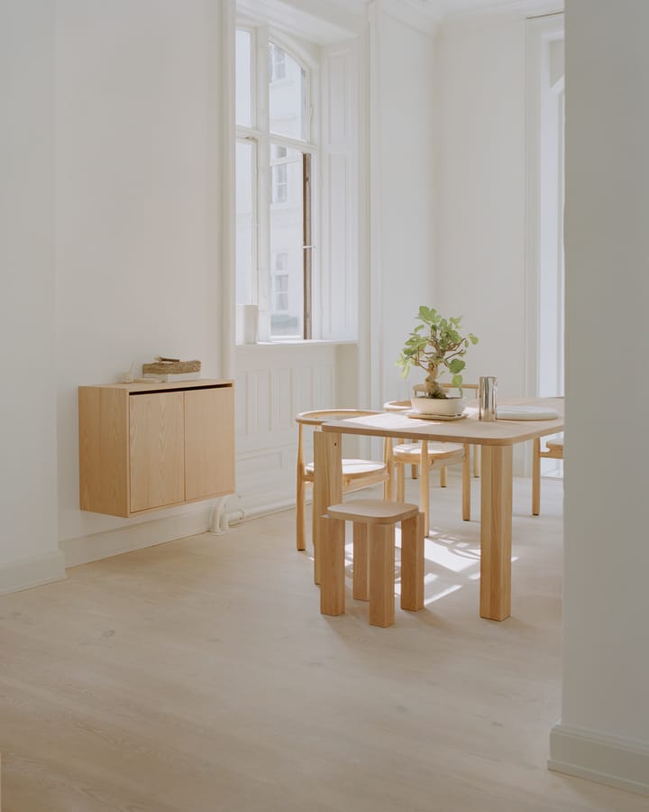 Atlas stool, Natural Oak New Works