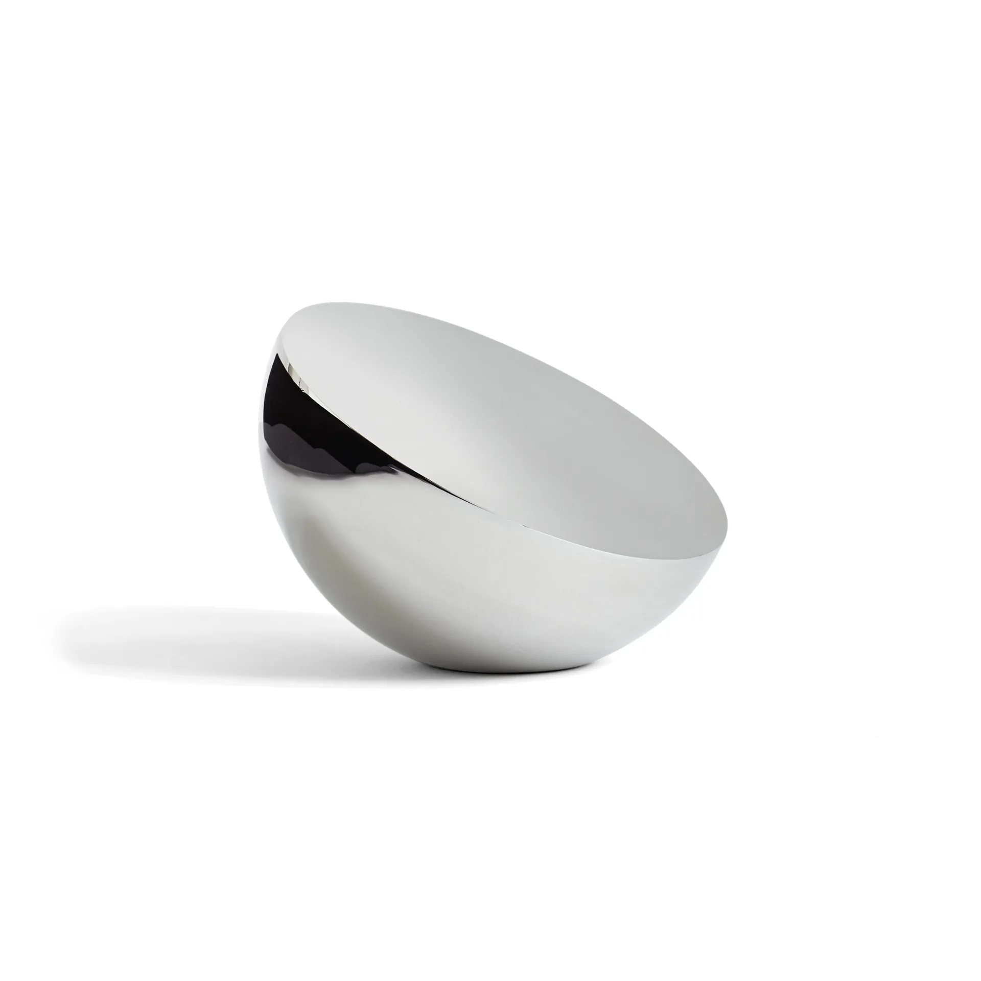Aura table mirror, Stainless steel New Works