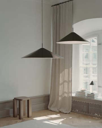 Brolly pendant lamp Ø70 cm - Anodized aluminium - New Works
