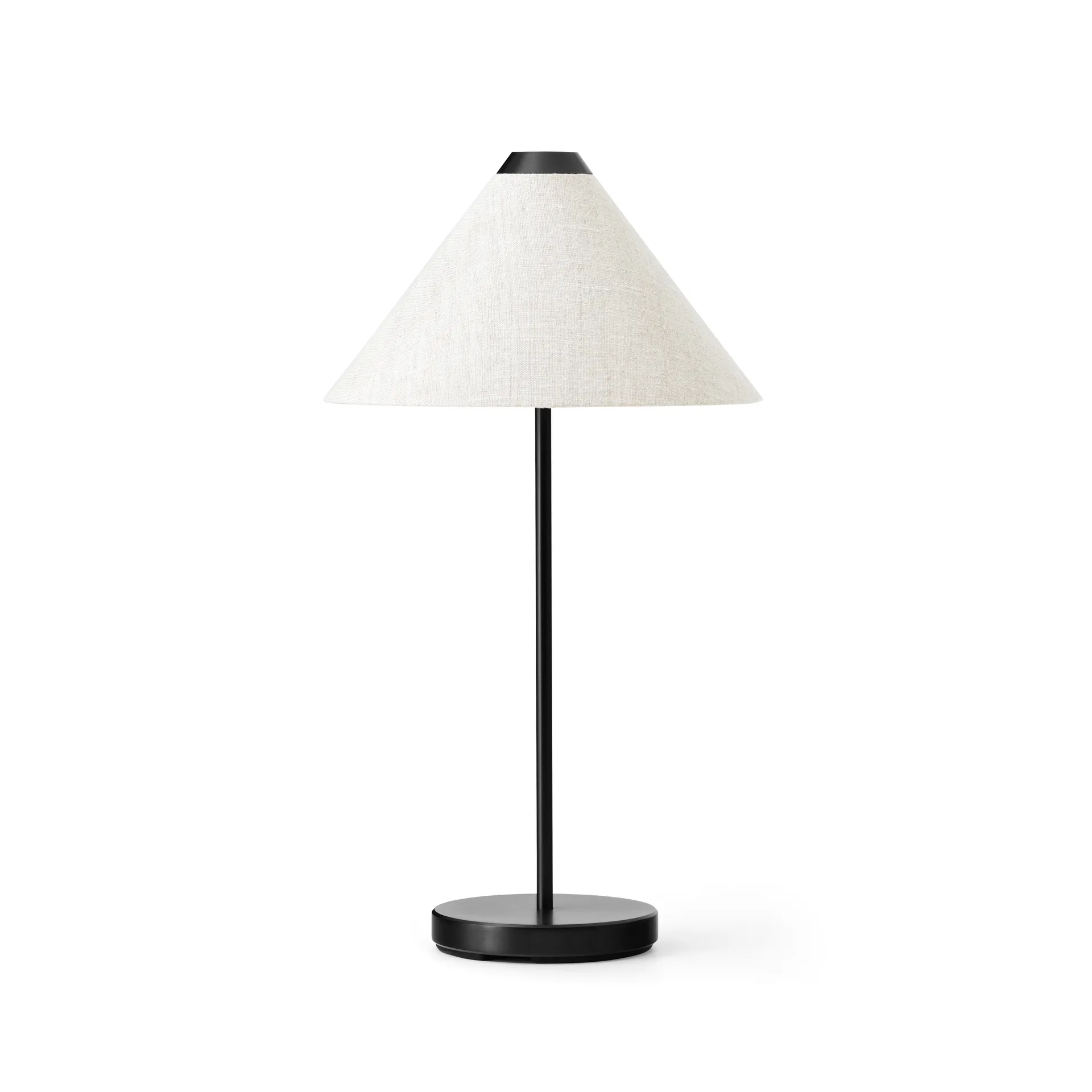 Brolly portable table lamp, Linen New Works