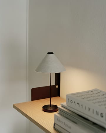 Brolly portable table lamp - Linen - New Works