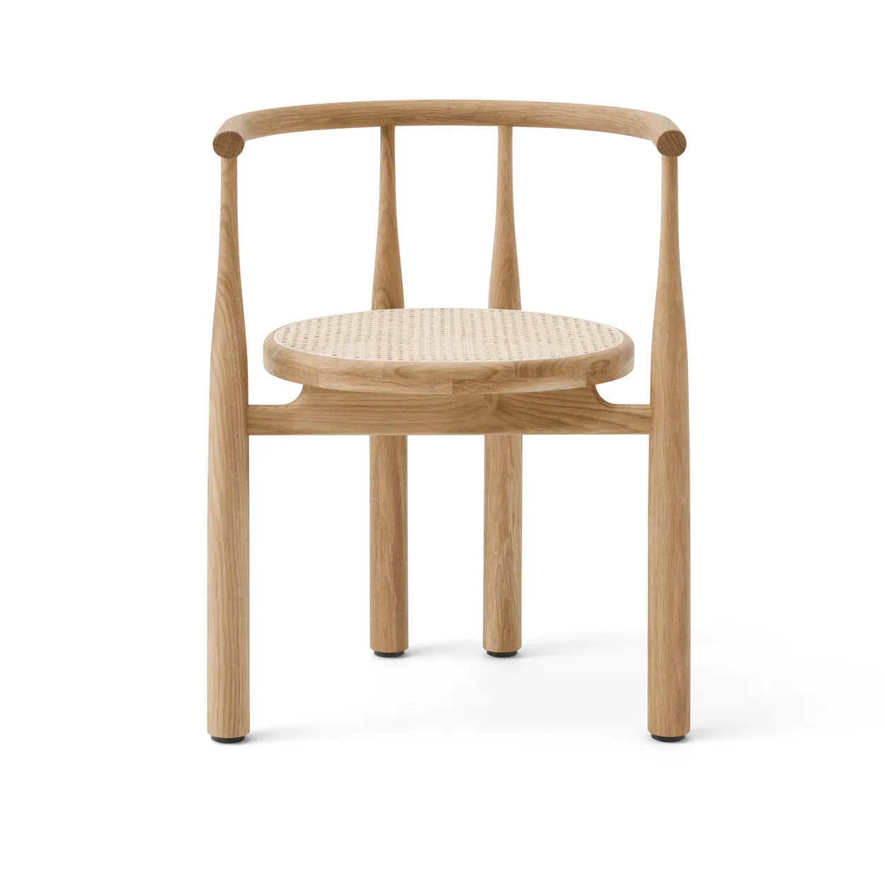 New Works Bukowski chair Oiled oak rattan | Scandinavian Design | Chairs | Brown