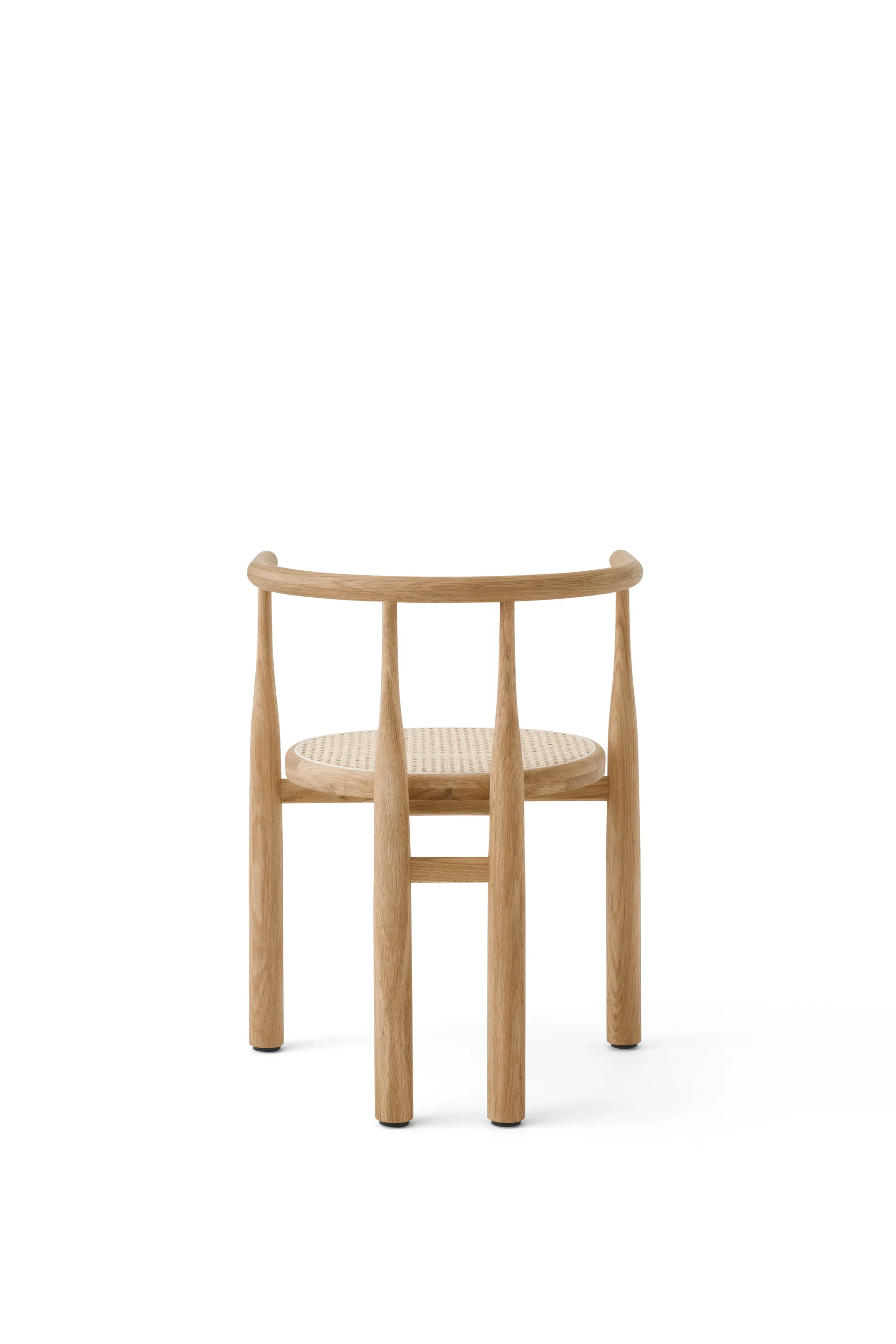 Bukowski chair, Oiled oak rattan New Works