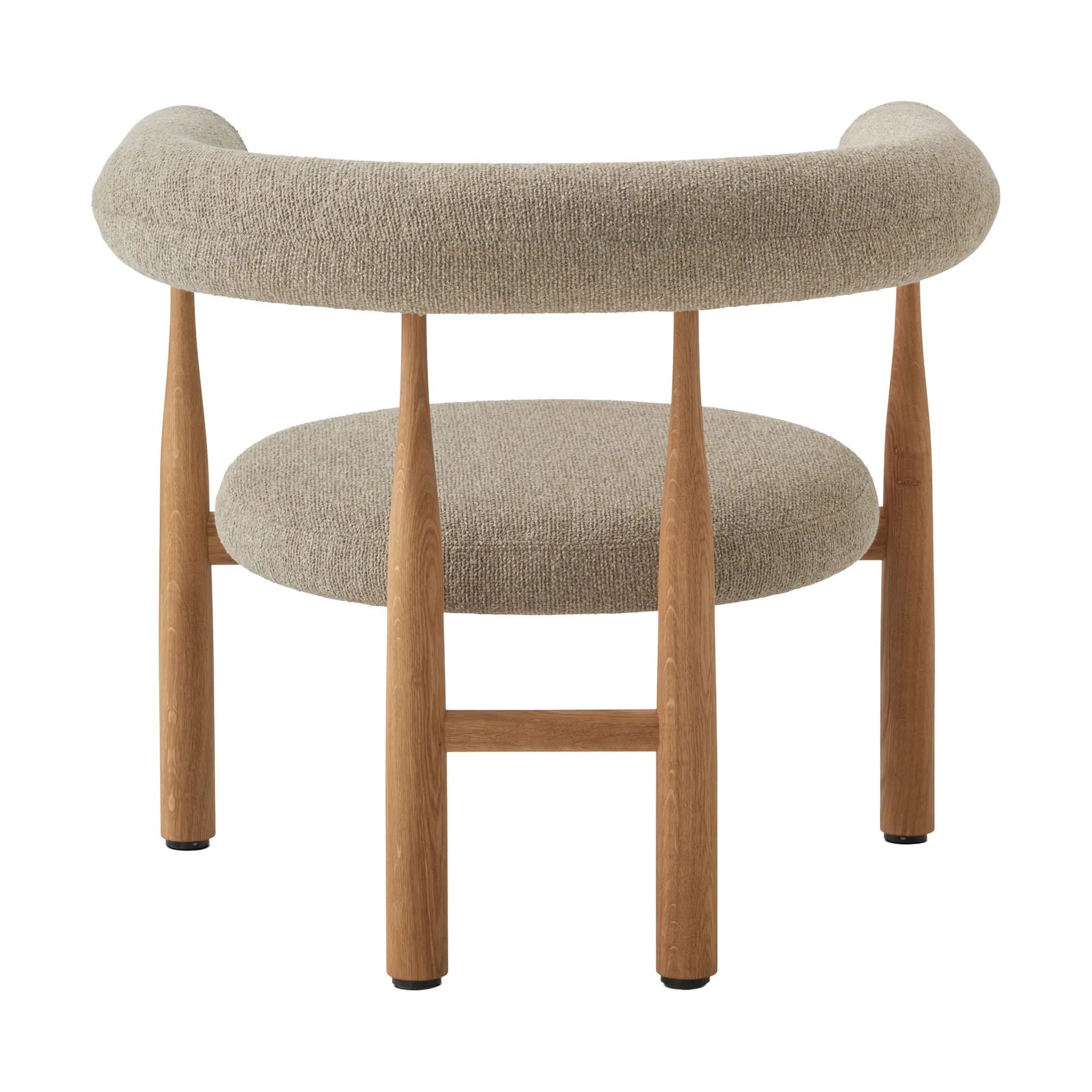 Bukowski Lounge Chair, Oak, Moss 17 New Works