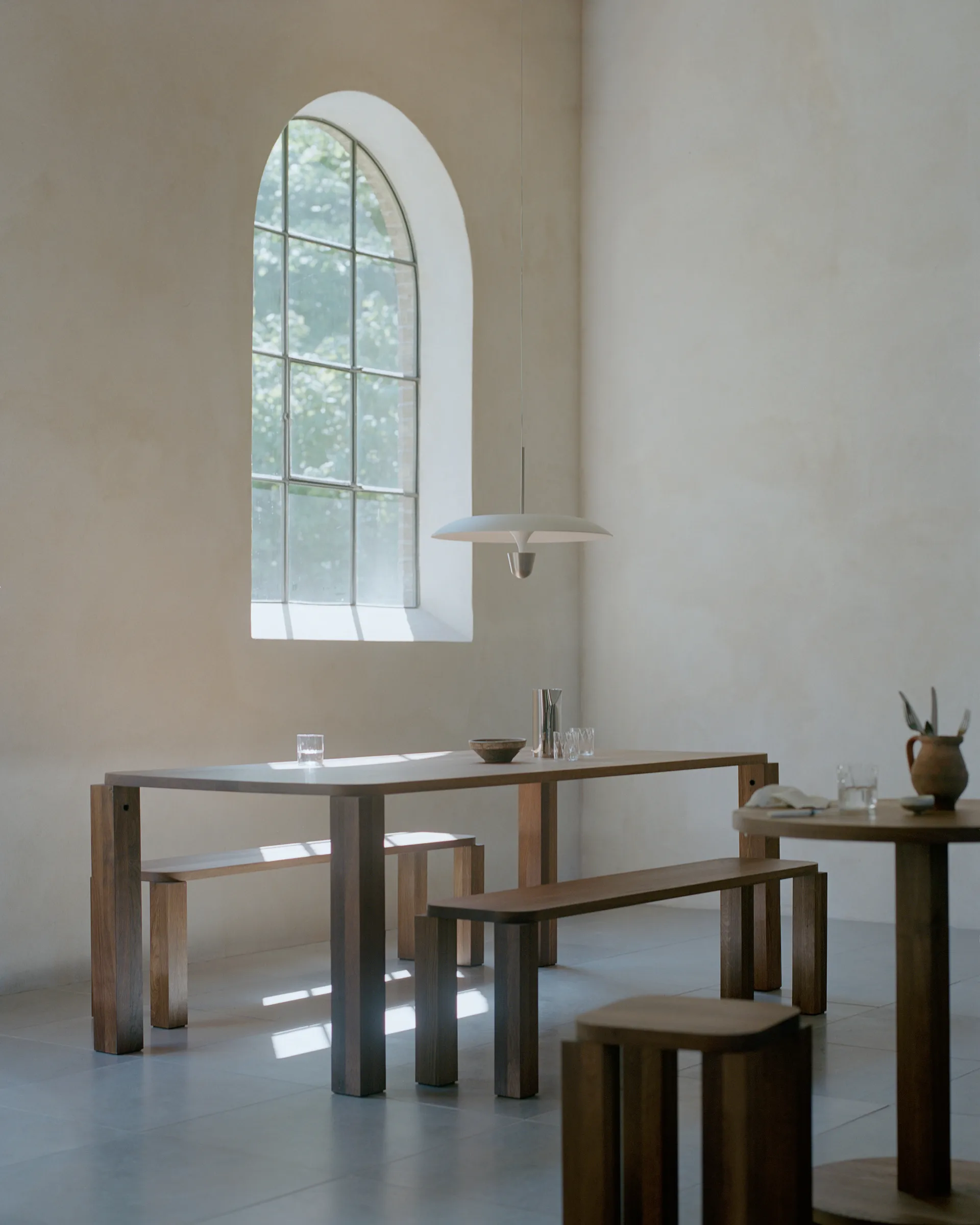 Chanterelle pendant Ø55 cm, Nickel Plated New Works